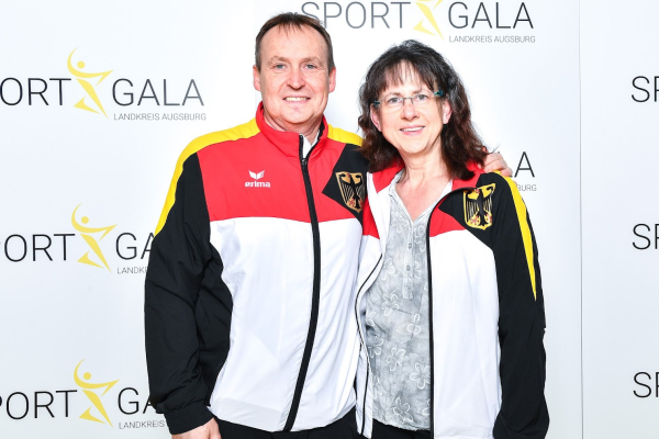 Sportlerehrung Auszeichnung Gold